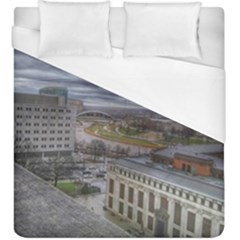 Ohio Supreme Court View Duvet Cover (king Size) by Riverwoman