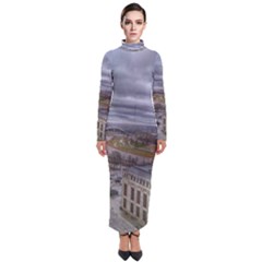 Ohio Supreme Court View Turtleneck Maxi Dress by Riverwoman