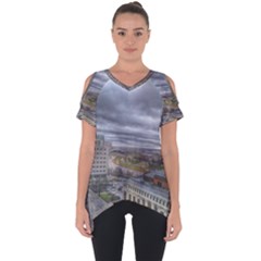 Ohio Supreme Court View Cut Out Side Drop Tee by Riverwoman