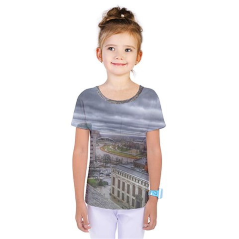 Ohio Supreme Court View Kids  One Piece Tee by Riverwoman