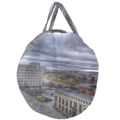 Ohio Supreme Court View Giant Round Zipper Tote by Riverwoman