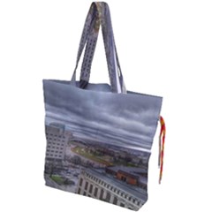 Ohio Supreme Court View Drawstring Tote Bag by Riverwoman