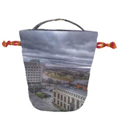 Ohio Supreme Court View Drawstring Bucket Bag by Riverwoman