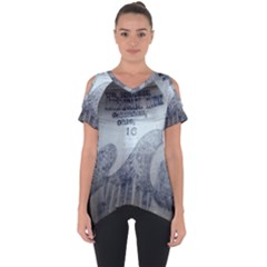 1840s Ohio Salt Glaze Cut Out Side Drop Tee by Riverwoman