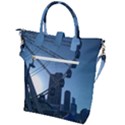 Navy Pier Chicago Buckle Top Tote Bag View2