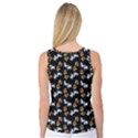 Lamb Pattern Black Women s Basketball Tank Top View2