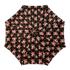 Fox And Trees Pattern Golf Umbrellas by snowwhitegirl