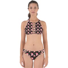 Fox And Trees Pattern Perfectly Cut Out Bikini Set by snowwhitegirl