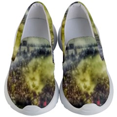 Columbus Crew Crowd, Mapfe Stadium Kids  Lightweight Slip Ons by Riverwoman