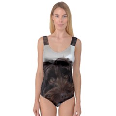 Laying In Dog Bed Princess Tank Leotard  by pauchesstore