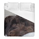 Laying In Dog Bed Duvet Cover (Full/ Double Size) View1