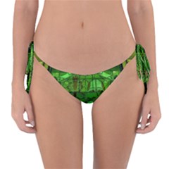 Dublin Scioto Irish Window Reversible Bikini Bottom by Riverwoman