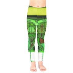 Dublin Scioto Irish Window Kids  Legging by Riverwoman