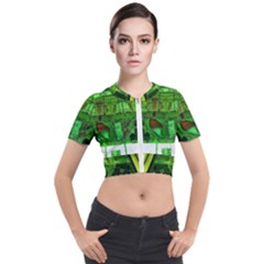 Dublin Scioto Irish Window Short Sleeve Cropped Jacket