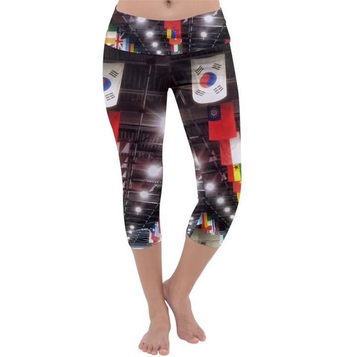 Flags of Dublin Scioto Capri Yoga Leggings