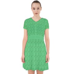 Clover Quatrefoil Pattern Adorable In Chiffon Dress by emilyzragz