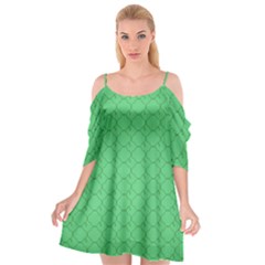 Clover Quatrefoil Pattern Cutout Spaghetti Strap Chiffon Dress by emilyzragz