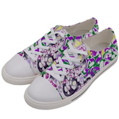 Sketchlines01 Women s Low Top Canvas Sneakers