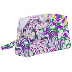 Sketchlines01 Wristlet Pouch Bag (large)