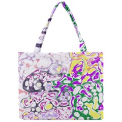 Sketchlines01 Mini Tote Bag by PurpleDuckyDesigns