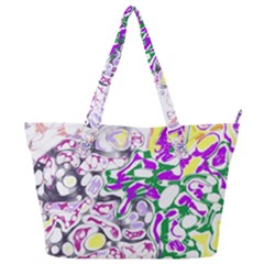 Sketchlines01 Full Print Shoulder Bag