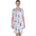 Thème Marin - Sea Short Sleeve Nightdress View1