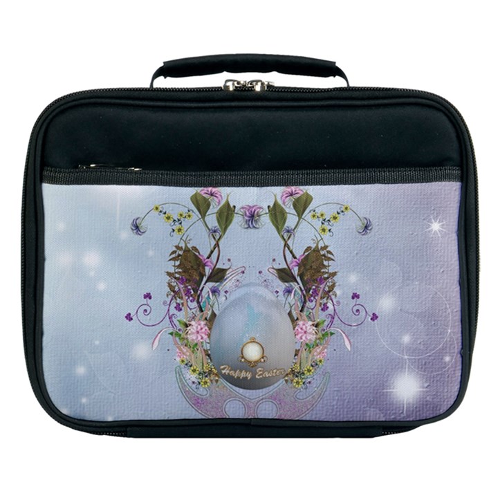 Easter Egg With Flowers Lunch Bag