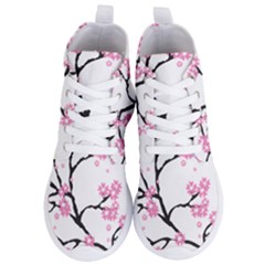 Blossoms Branch Cherry Floral Women s Lightweight High Top Sneakers by Pakrebo