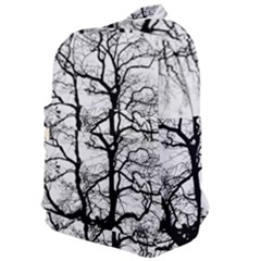 Tree Silhouette Winter Plant Classic Backpack by Pakrebo