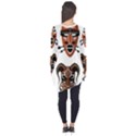 Tribal Masks African Culture Set Long Sleeve Tunic  View2