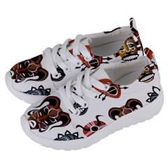 Tribal Masks African Culture Set Kids  Lightweight Sports Shoes by Pakrebo