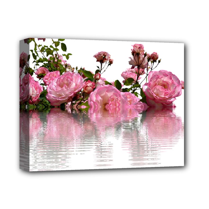 Roses Flowers Nature Flower Deluxe Canvas 14  x 11  (Stretched)