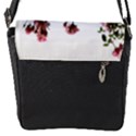 Roses Flowers Nature Flower Flap Closure Messenger Bag (S) View1