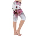 Roses Flowers Nature Flower Lightweight Velour Cropped Yoga Leggings View3