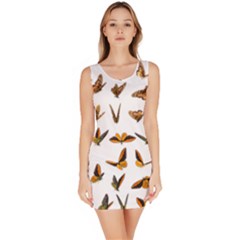 Butterfly Butterflies Insect Swarm Bodycon Dress by Pakrebo