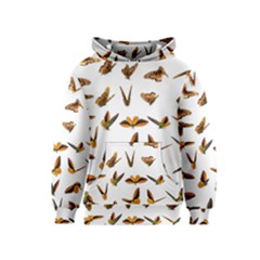 Butterfly Butterflies Insect Swarm Kids  Pullover Hoodie by Pakrebo