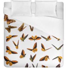 Butterfly Butterflies Insect Swarm Duvet Cover (king Size) by Pakrebo