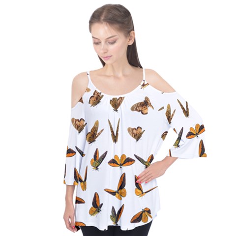 Butterfly Butterflies Insect Swarm Flutter Tees by Pakrebo