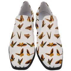 Butterfly Butterflies Insect Swarm Slip On Heel Loafers