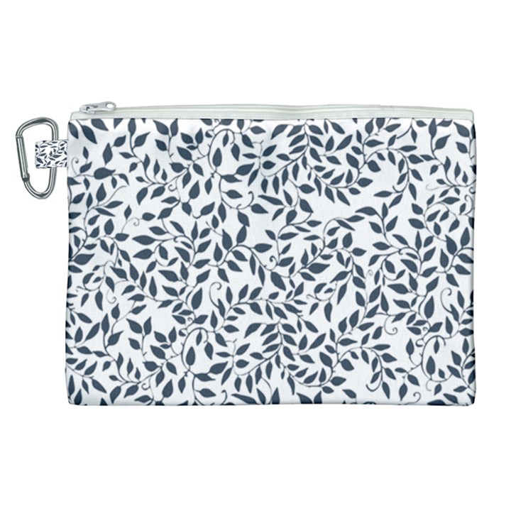 leaves Canvas Cosmetic Bag (XL)