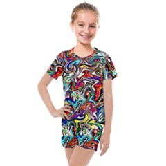 Ml 142 Kids  Mesh Tee And Shorts Set