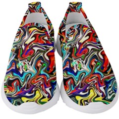 Ml 142 Kids  Slip On Sneakers by ArtworkByPatrick