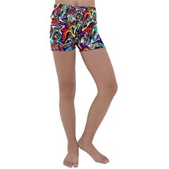 Ml 142 Kids  Lightweight Velour Yoga Shorts