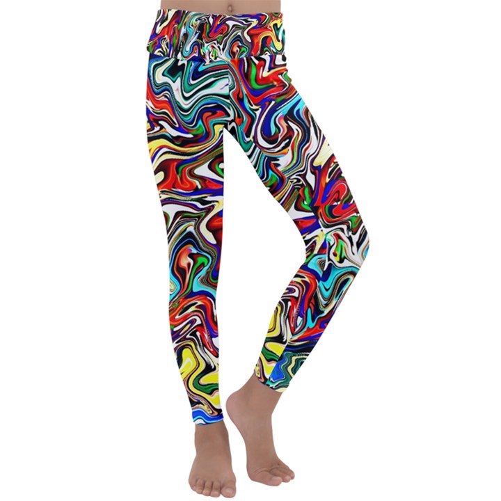 Ml 142 Kids  Lightweight Velour Classic Yoga Leggings