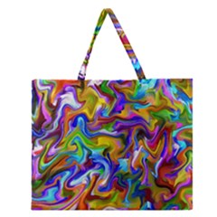 Ml 143 Zipper Large Tote Bag by ArtworkByPatrick