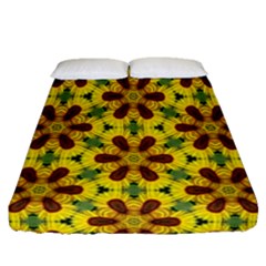 Ml 147 Fitted Sheet (queen Size) by ArtworkByPatrick