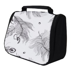 Peacock Full Print Travel Pouch (small) by alllovelyideas