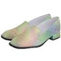 Pastel Mermaid Sparkles Women s Classic Loafer Heels View2