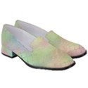 Pastel Mermaid Sparkles Women s Classic Loafer Heels View3