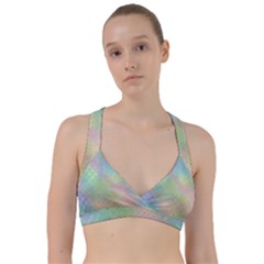 Pastel Mermaid Sparkles Sweetheart Sports Bra